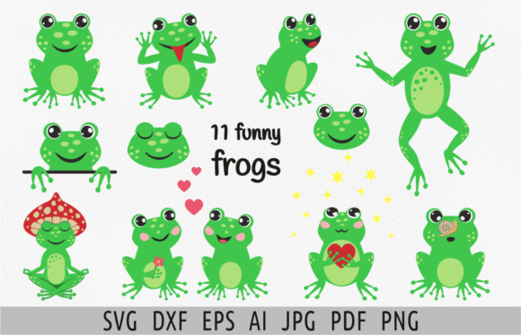 Adorable Cute Frog SVG: Funny Animal Vectors for Every Project