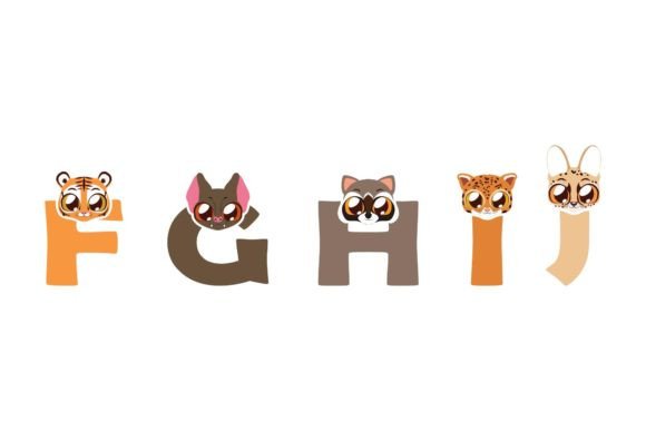 Animal Fonts Word: A Creative Typeface for Bold Designs