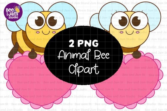 Buzzing with Creativity: Animal Bee PNG Sublimation Clipart