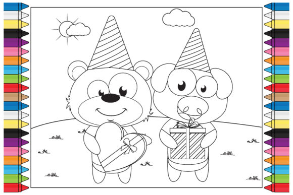 Creative Projects with Bear and Pig Animal for Kids