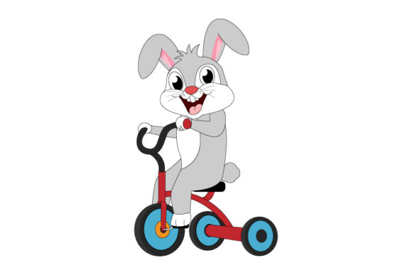 Cute Rabbit Animal Cartoon: A Playful Font for Engaging Designs