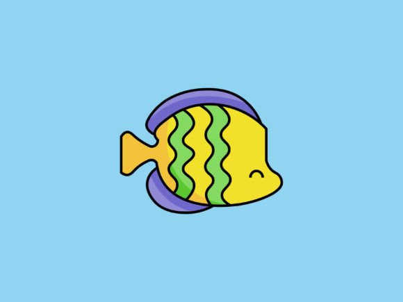 Kawaii Sea Animal Fish Icon: A Deep Dive into Charming Design
