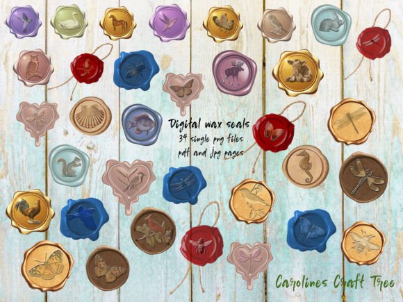 Unleashing Charm: Wax Seals Animal Theme for Modern Designers